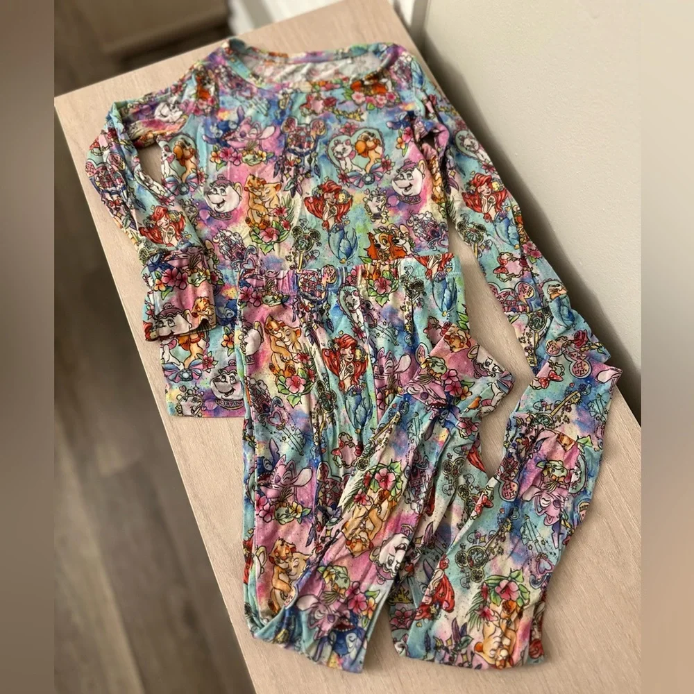 Colorful Bamboo Disney PJs
